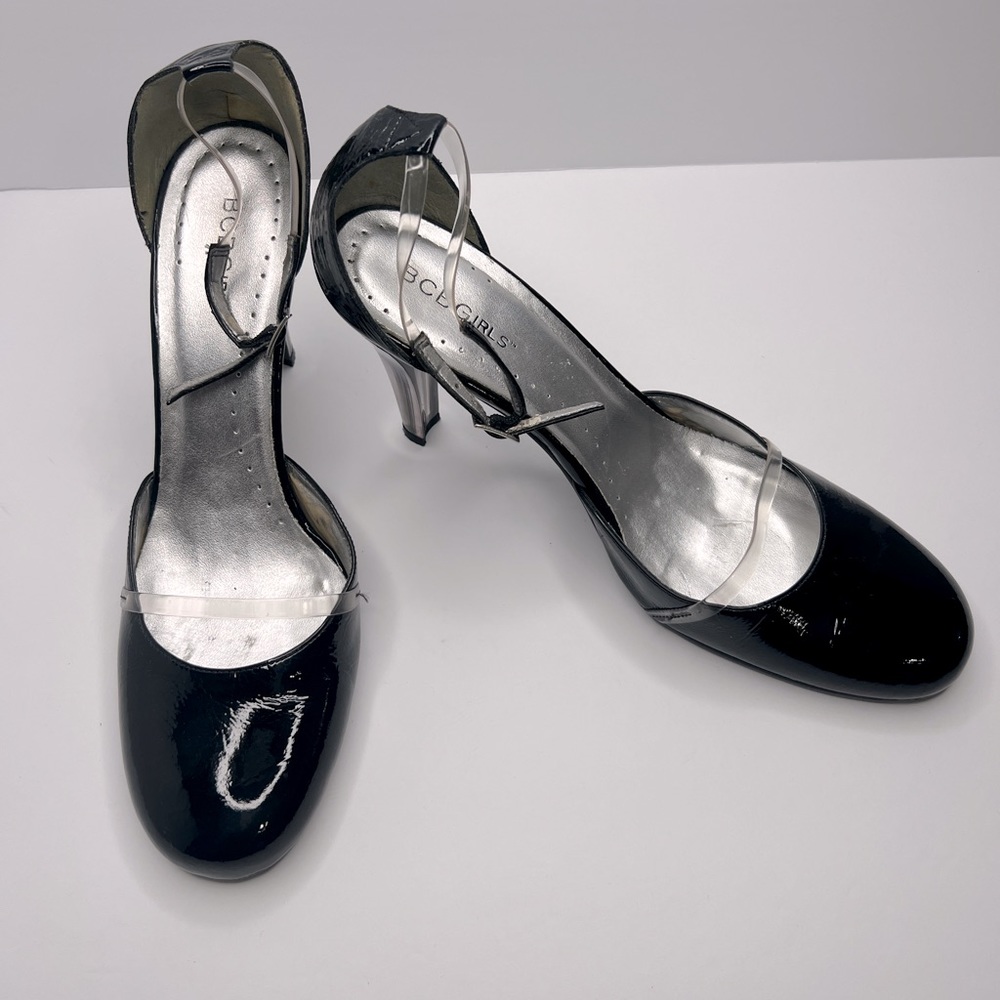 ✨BCBGirls Black Patent Leather Heels
